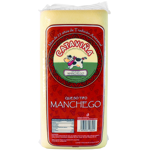 Barra de queso estilo Manchego